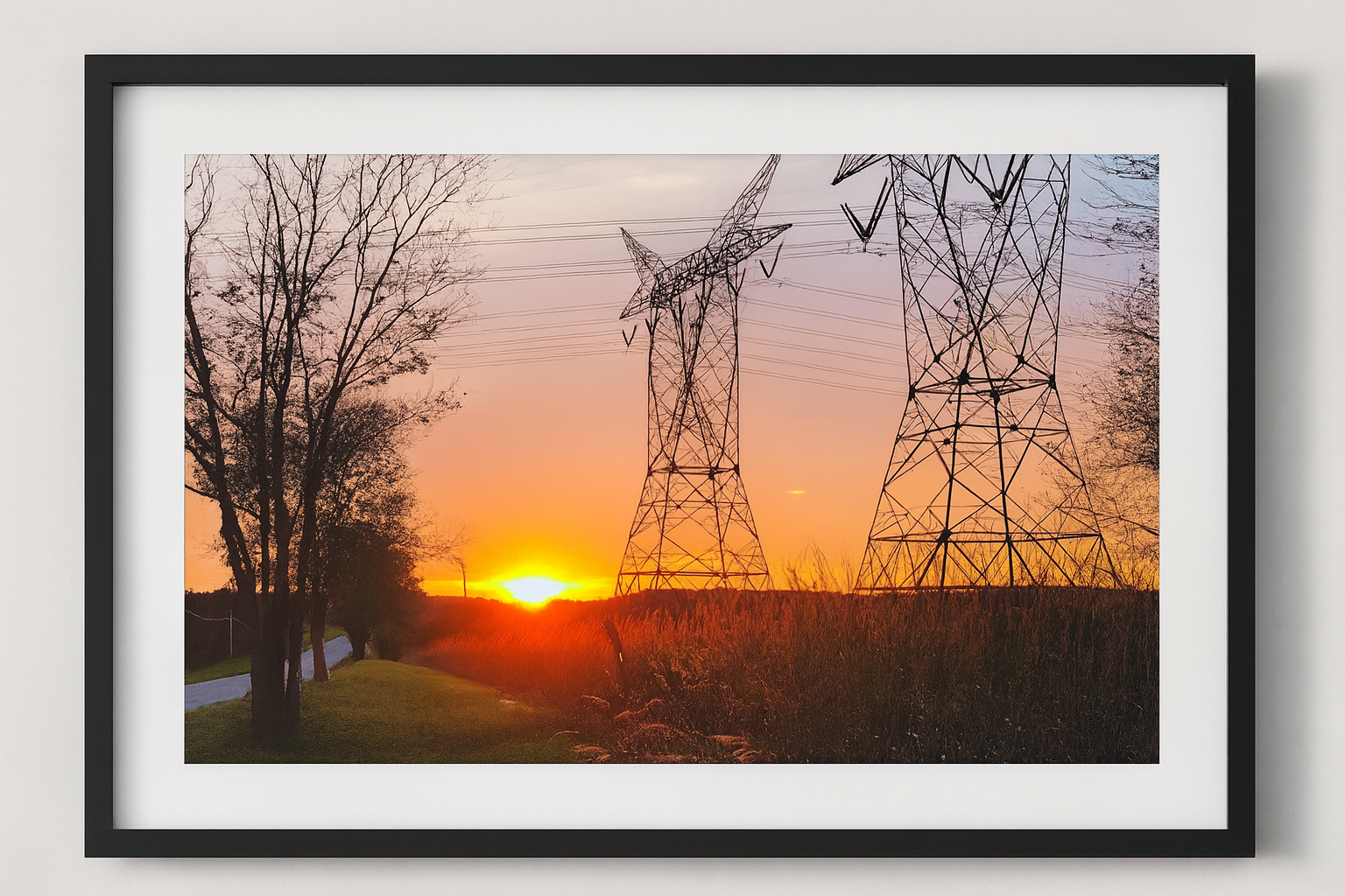 An Evening on River Road